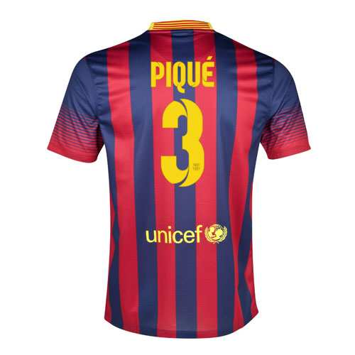 Premium Comfort Fit Barca 1314 Barcelona 3 Pique Home Shirt