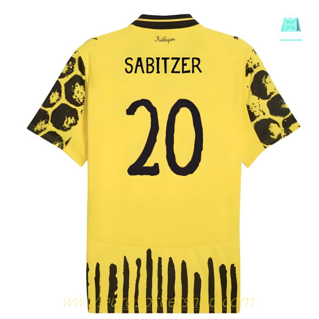 2025-2026 KIDSUPER x Borussia Dortmund CWC Home Shirt (Sabitzer 20)