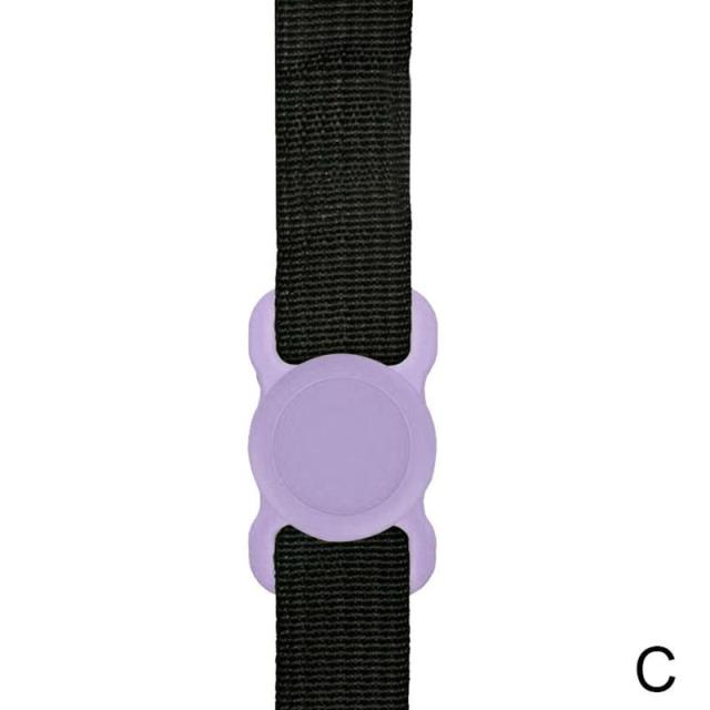 French Bulldog Silicone Protective Case Apple Airtag Frenchie Collar