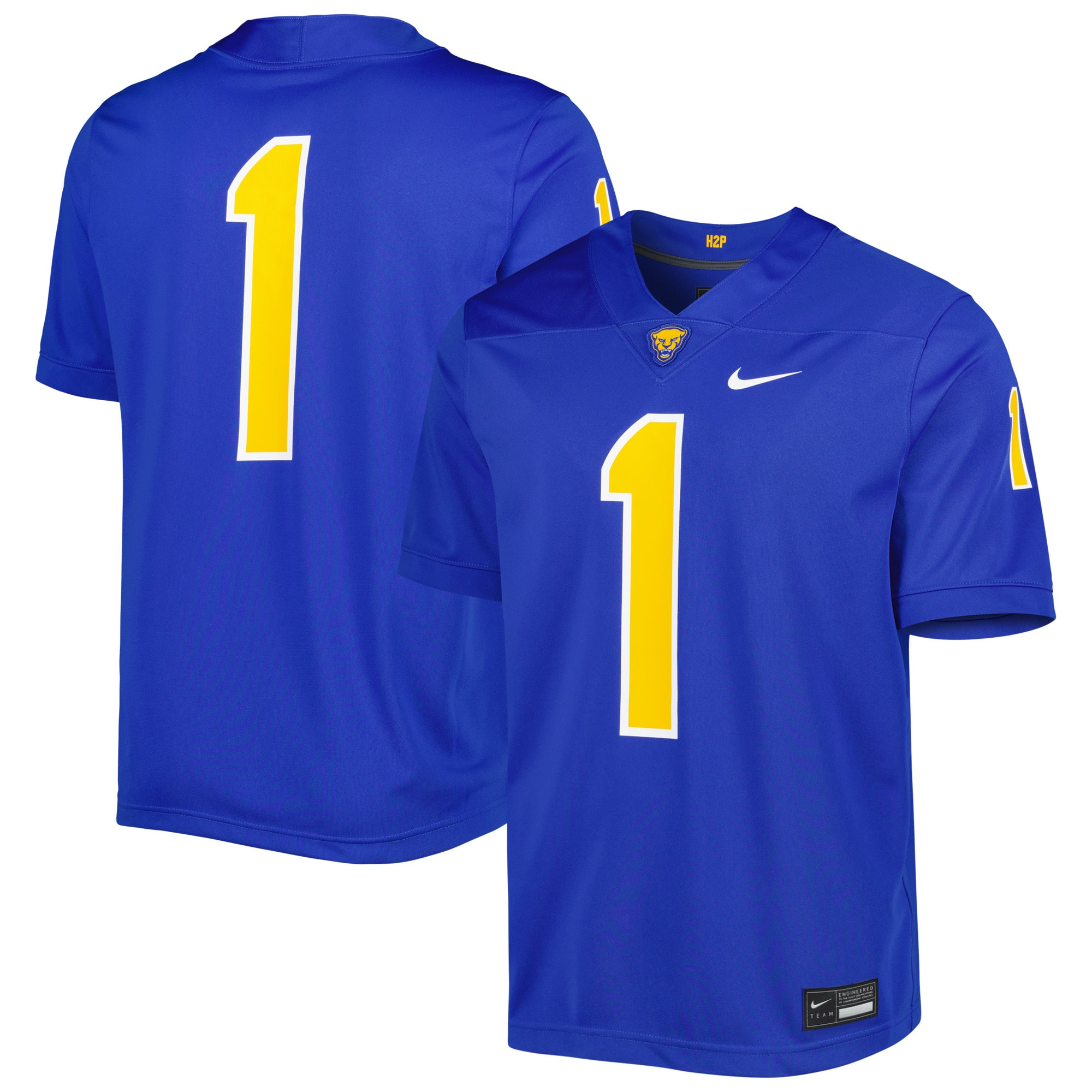 #1 Pitt Panthers Untouchable 2026/2027 Football Jersey - Royal