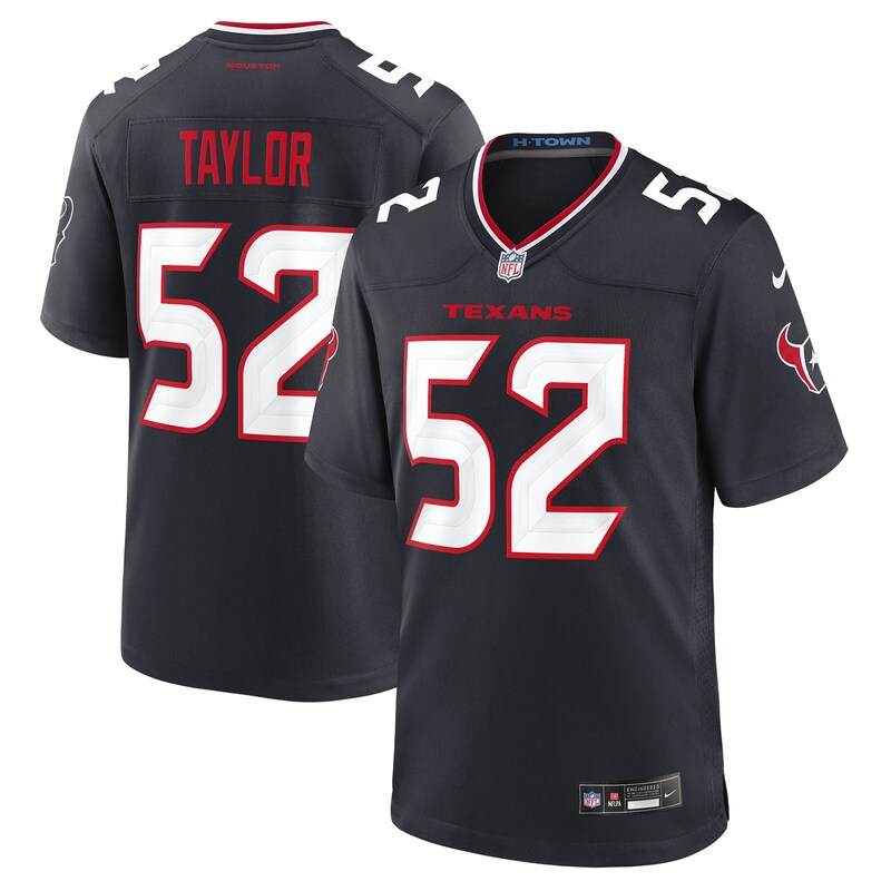 None Darrell Taylor HOU Texans Energetic Game-Ready Jersey for NFL Fan
