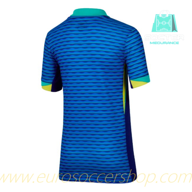 2024-25 Edition Replica Brazilian National Team Away Football Shirt Kids