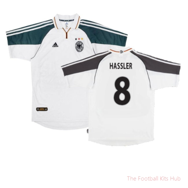 Germany 2000-02 Home Shirt (XL) (Excellent) (Hassler 8)
