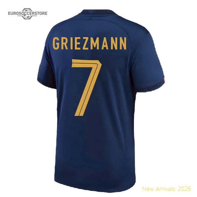 Top France 2022-2023 Home Shirt - Comfort Movement Moisture-management