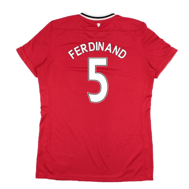Manchester United 2011-12 Home Jersey (Women\'s) ((Very Good) M) (F...