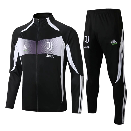 Durable 2019-20 Juventus Palace Black Training Suit Jacket Trousers