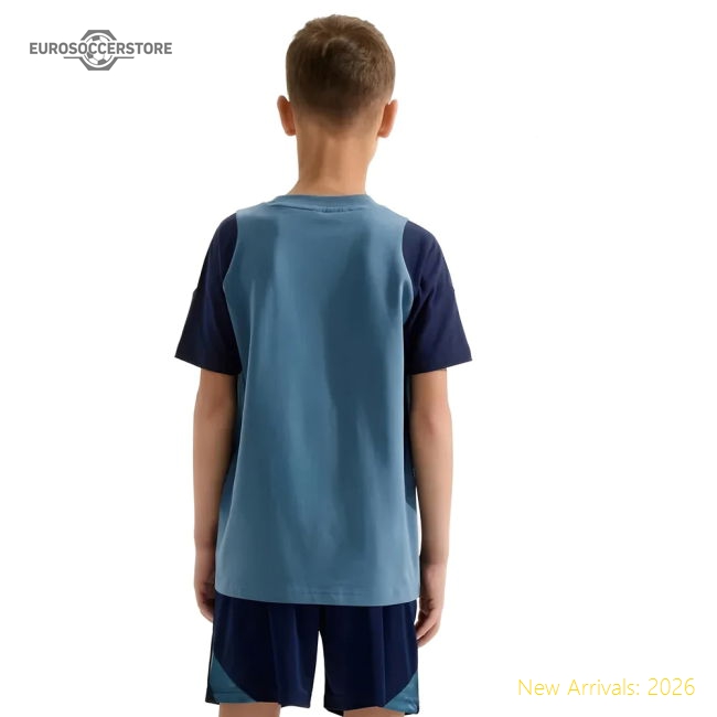 Premium 2025-2026 Arsenal Training Tee (blanch Blue) - Kids - Premium