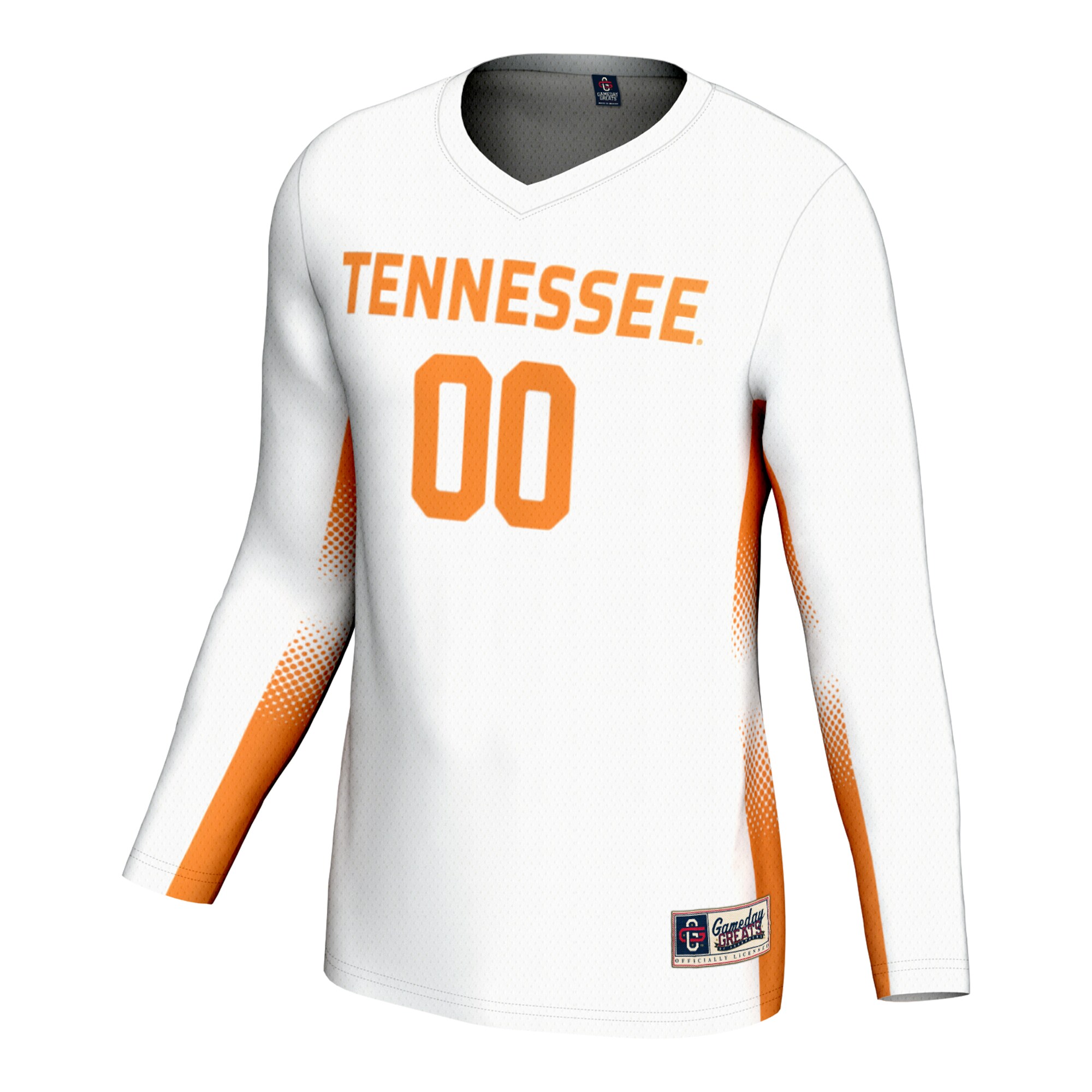 [DDG] Tennessee Volunteers GameDay Greats Youth NIL Lightweight Volleyball Jersey - White