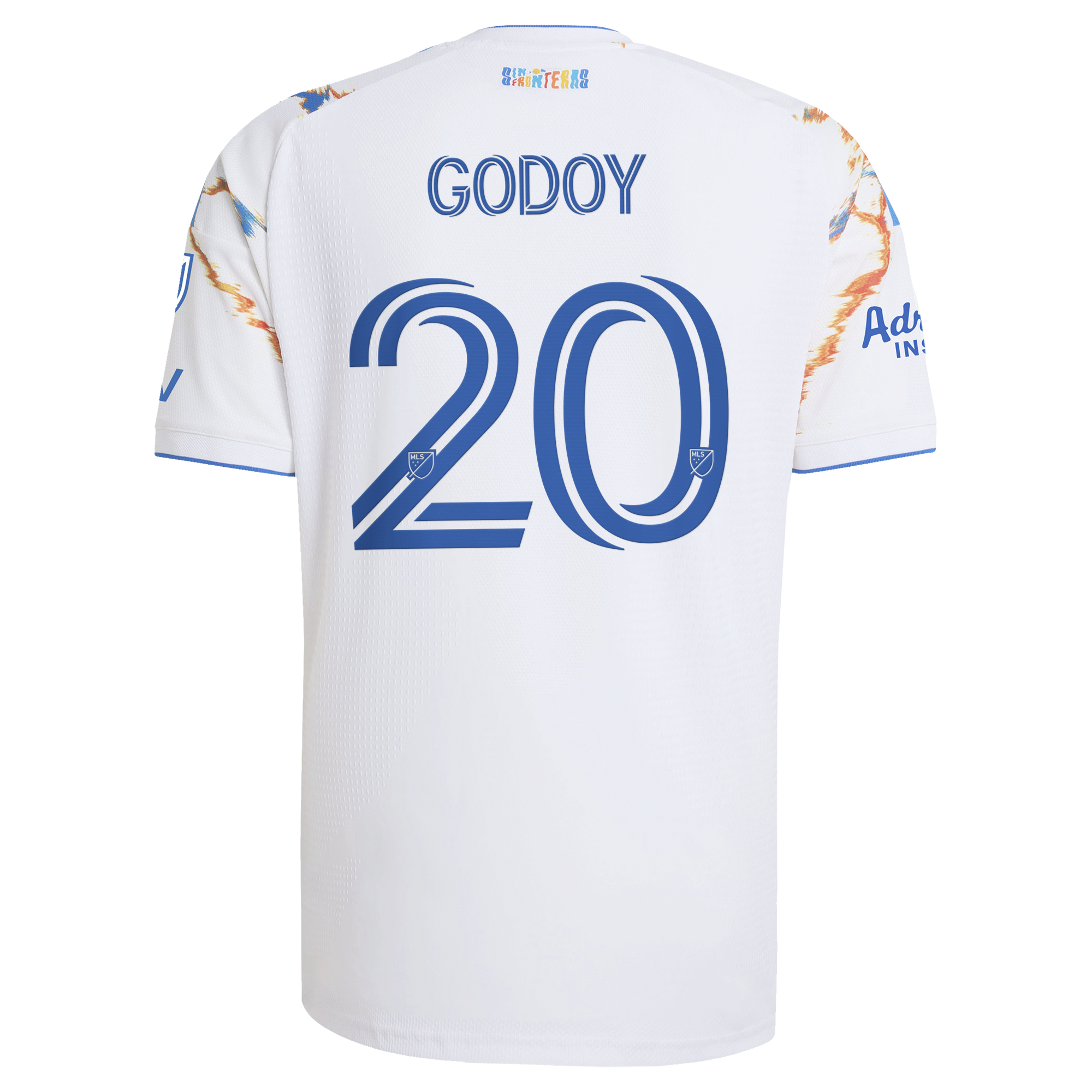 [SJH] Anibal Godoy San Diego FC 2026 Unprecedented Unity Kit On-Field Authentic Patch Jersey - White