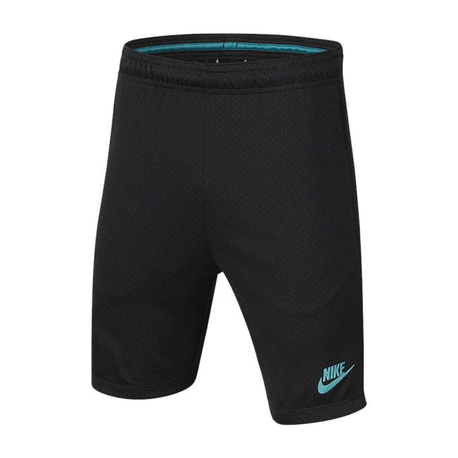 Original 2019-2020 Barcelona Longer Knit Shorts (Smoke Grey) - Kids