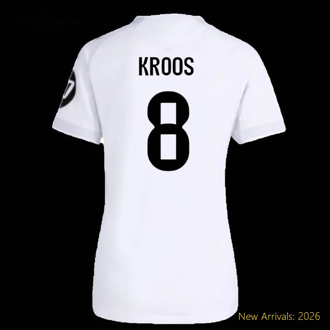 2025-2026 Football Team Womens Kroos Jersey Performance Fabric