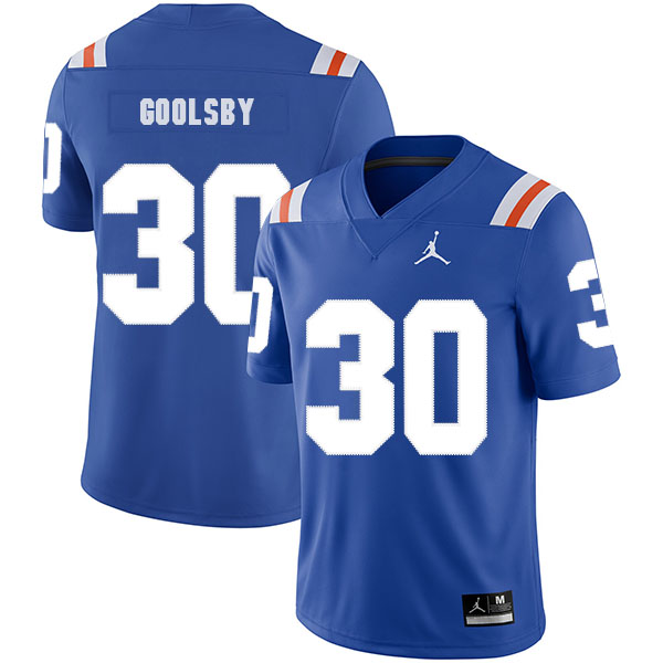 away jersey Men's None None #30 Blue 2024 Football Jersey high quality