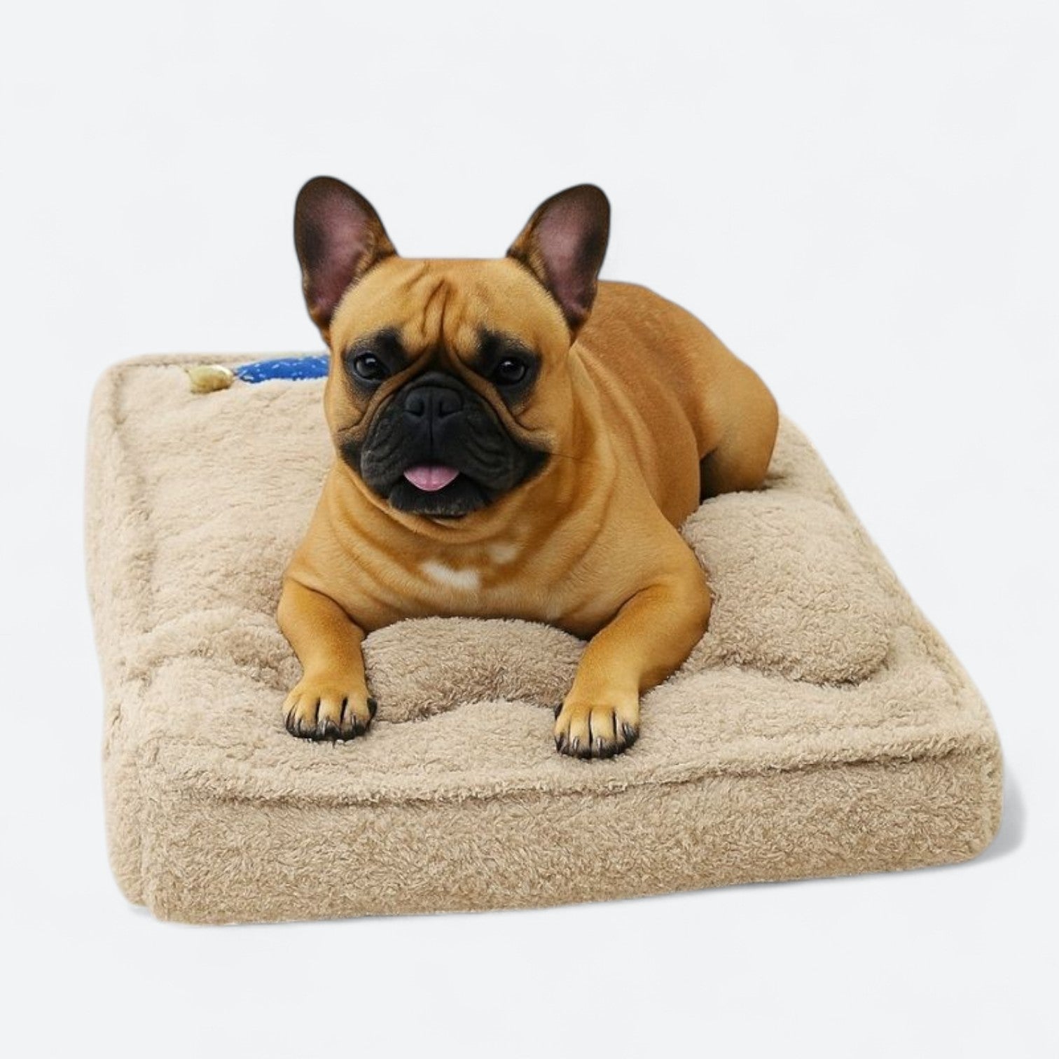 French Bulldog Pawdreamy French Bulldog Bed – Ultra Soft Plush Dog Bed Fun Dog Toy