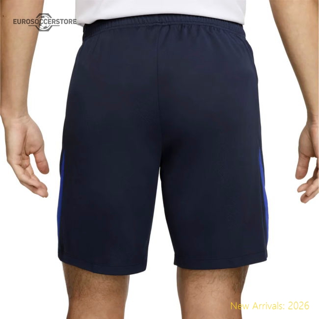 Trending Professional-Grade 2025-2026 Psg Strike Training Shorts (Navy)