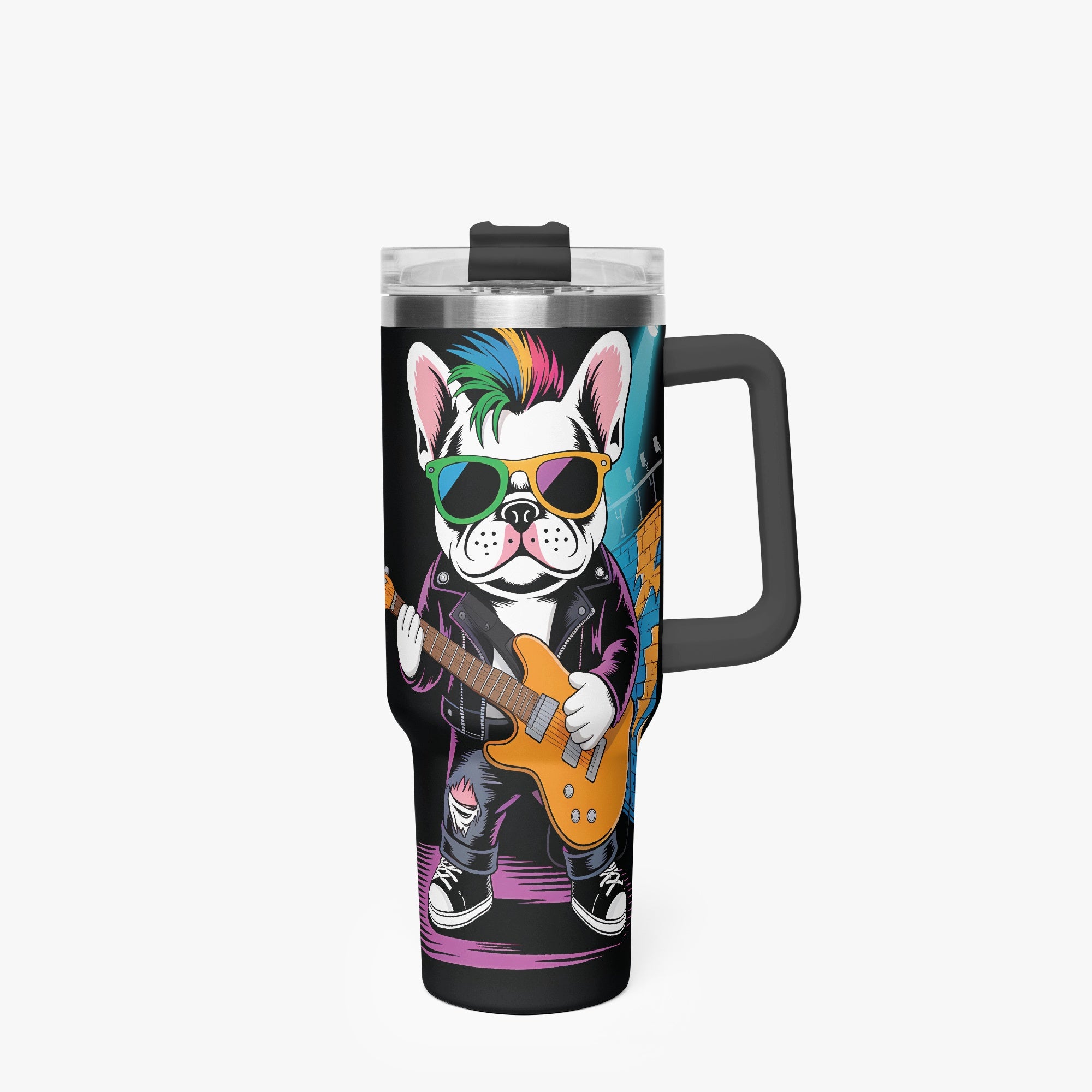 French Bulldog Gemma Car Tumbler Cup Frenchie Pet Item