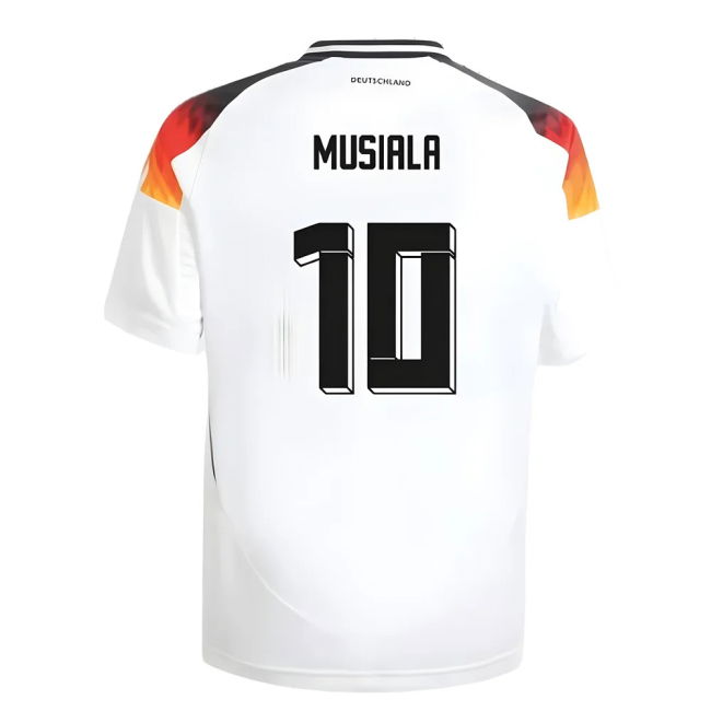 Kids Germany Main Team High Performance Home Player Jersey