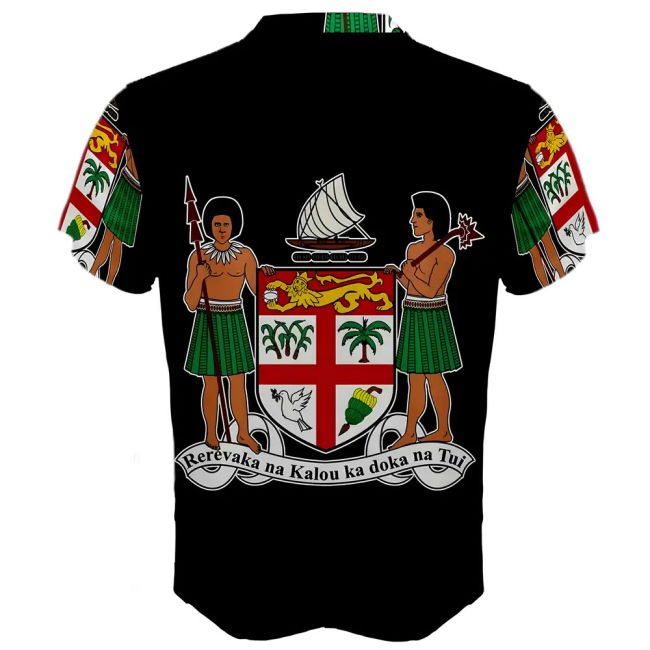 Pro-Grade Fiji Coat Of Arms Sublimated Sports Jersey Climate-Control