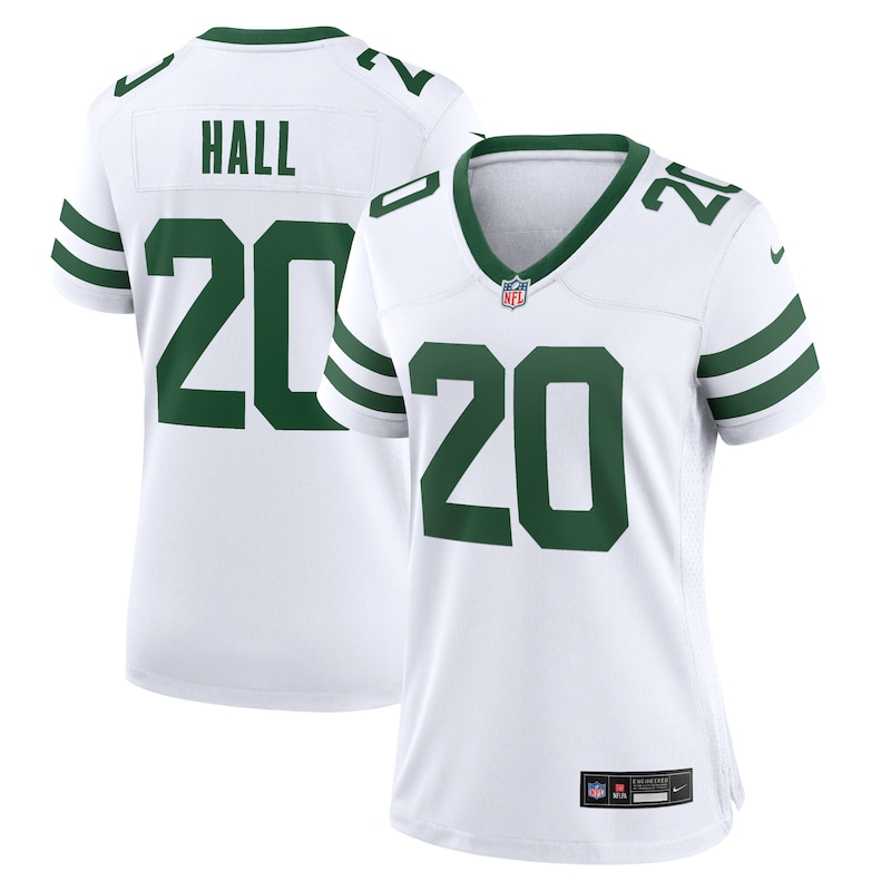 None Breece Hall New York Jets Vintage Authentic Jersey Game Day Wear