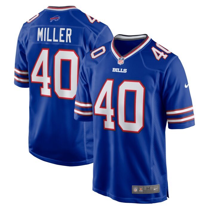 None Men's BUF Bills Legendary Pro-Level Jersey Game Day Wear