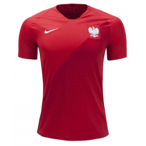 Quick Dry Poland Away 2018 World Cup Soccer Jersey Shirt