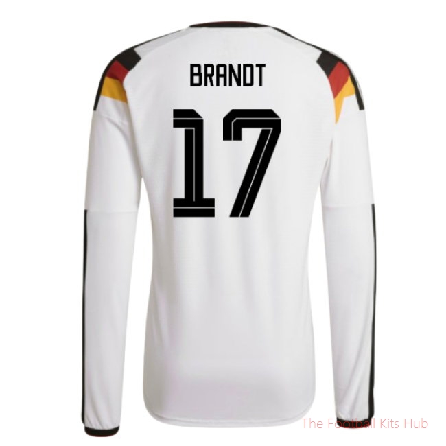 [JED] 2026/27 Germany Authentic Long Sleeve Home Shirt (Brandt 17)