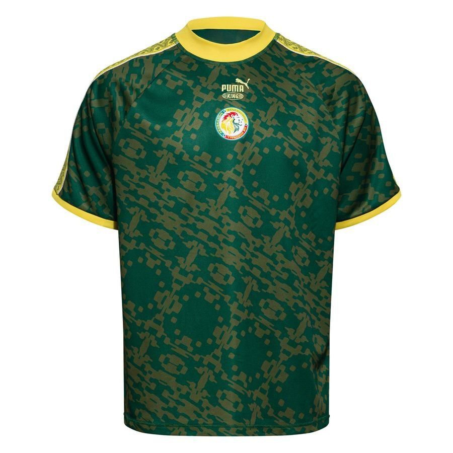 Senegal Football Shirt King - Green/Lime