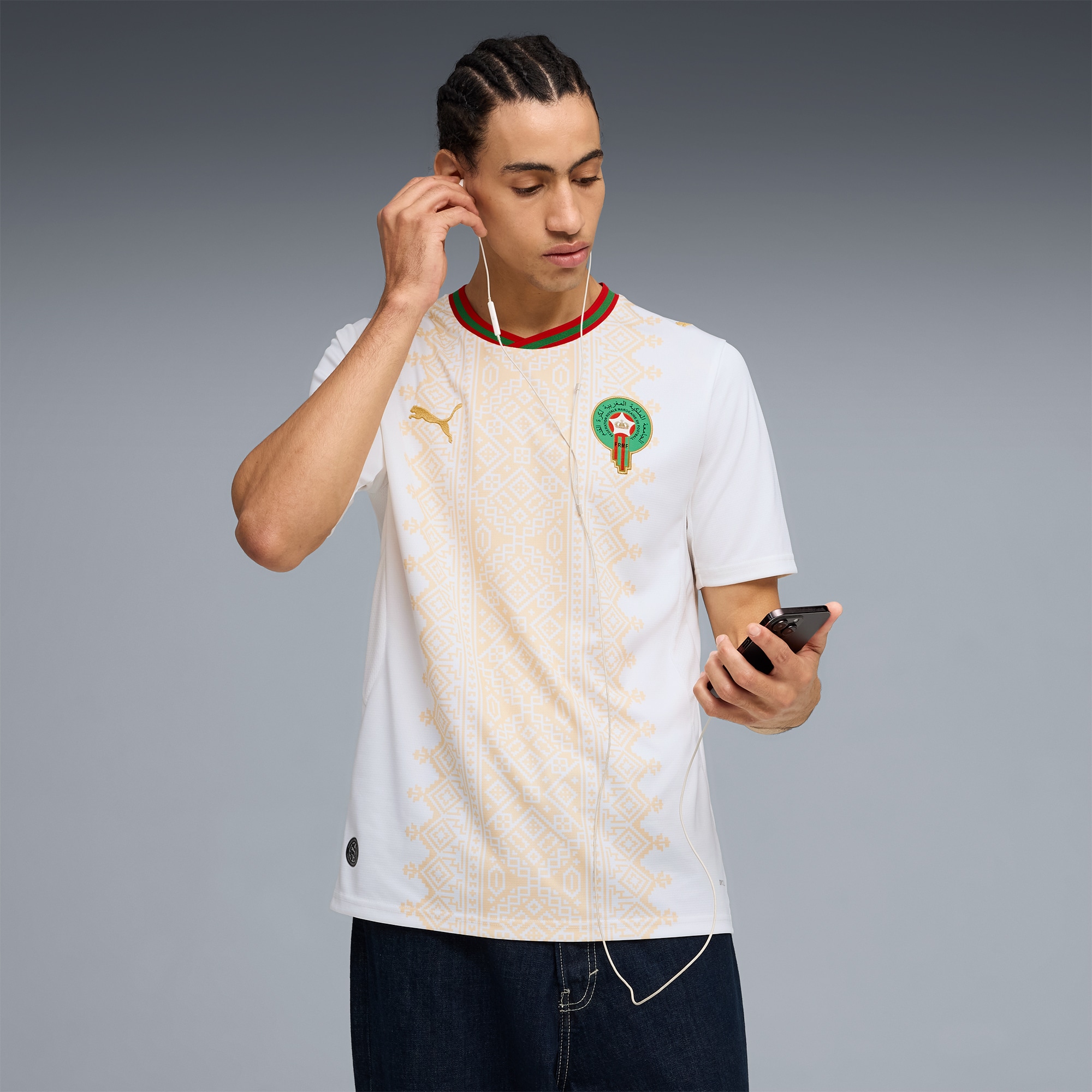 [LK] Morocco National Team 2026 Away Replica Jersey - White
