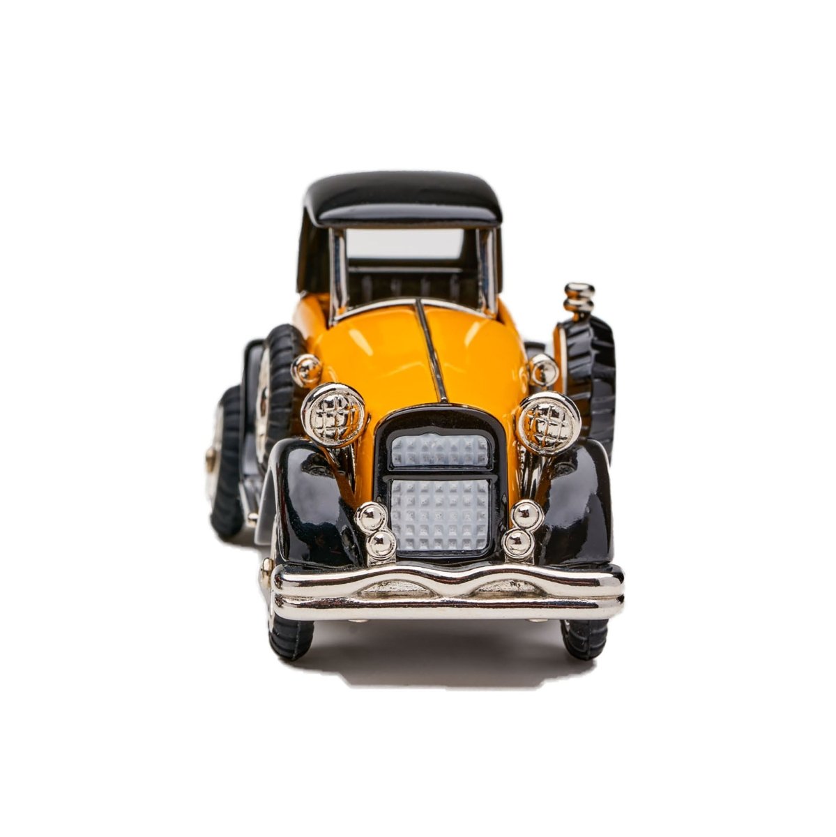 Antique Car Clock - Yellow