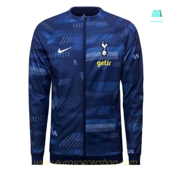 2023-2024 Tottenham Pro Anthem Jacket (Blue)