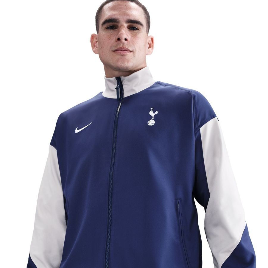 Tottenham Training Travel Jacket Dri Fit Strike Anthem Binary Blue/lig