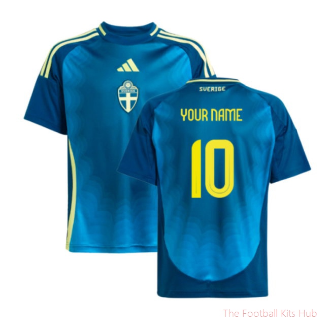 2025-2026 Sweden Womens Away Shirt (Kids) (Your Name)