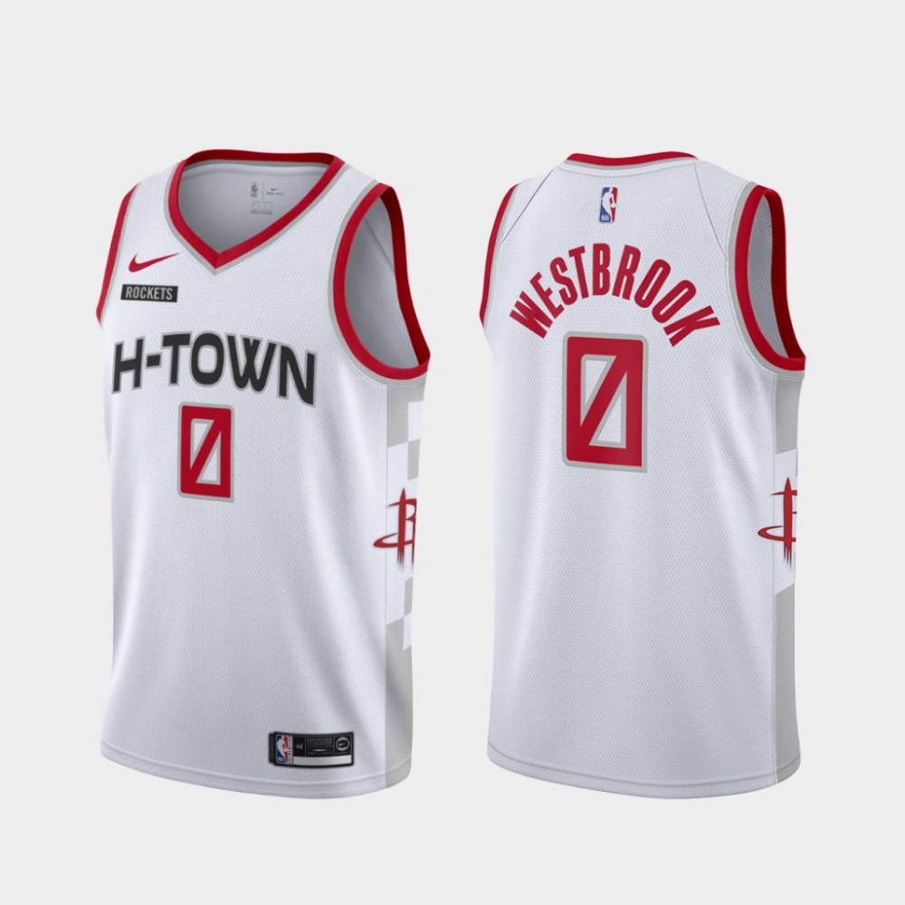 Limited Edition Jersey Houston Rockets 0 White - City Edition