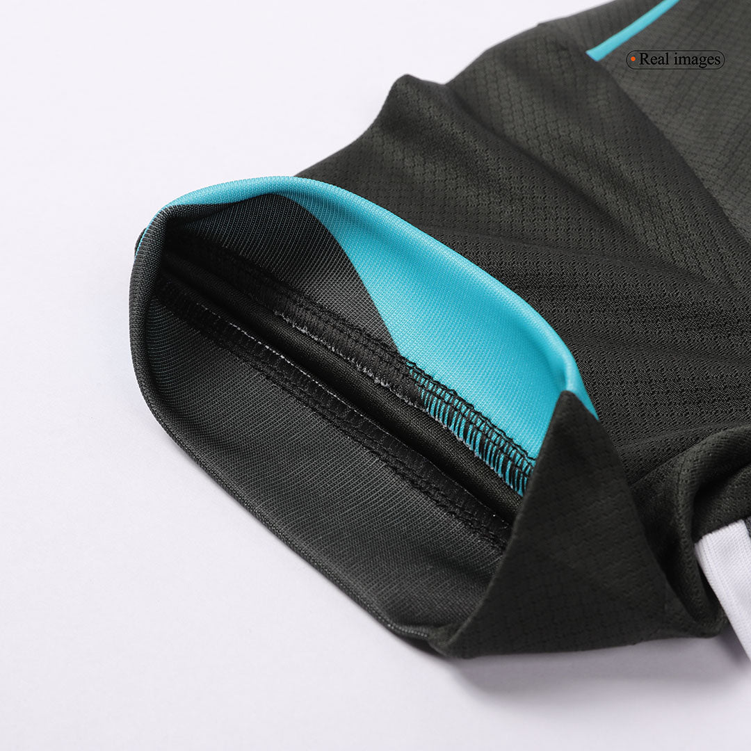 Kid's Liverpool Away Soccer Jersey Kit(Jersey+Shorts) 2024/25Authentic