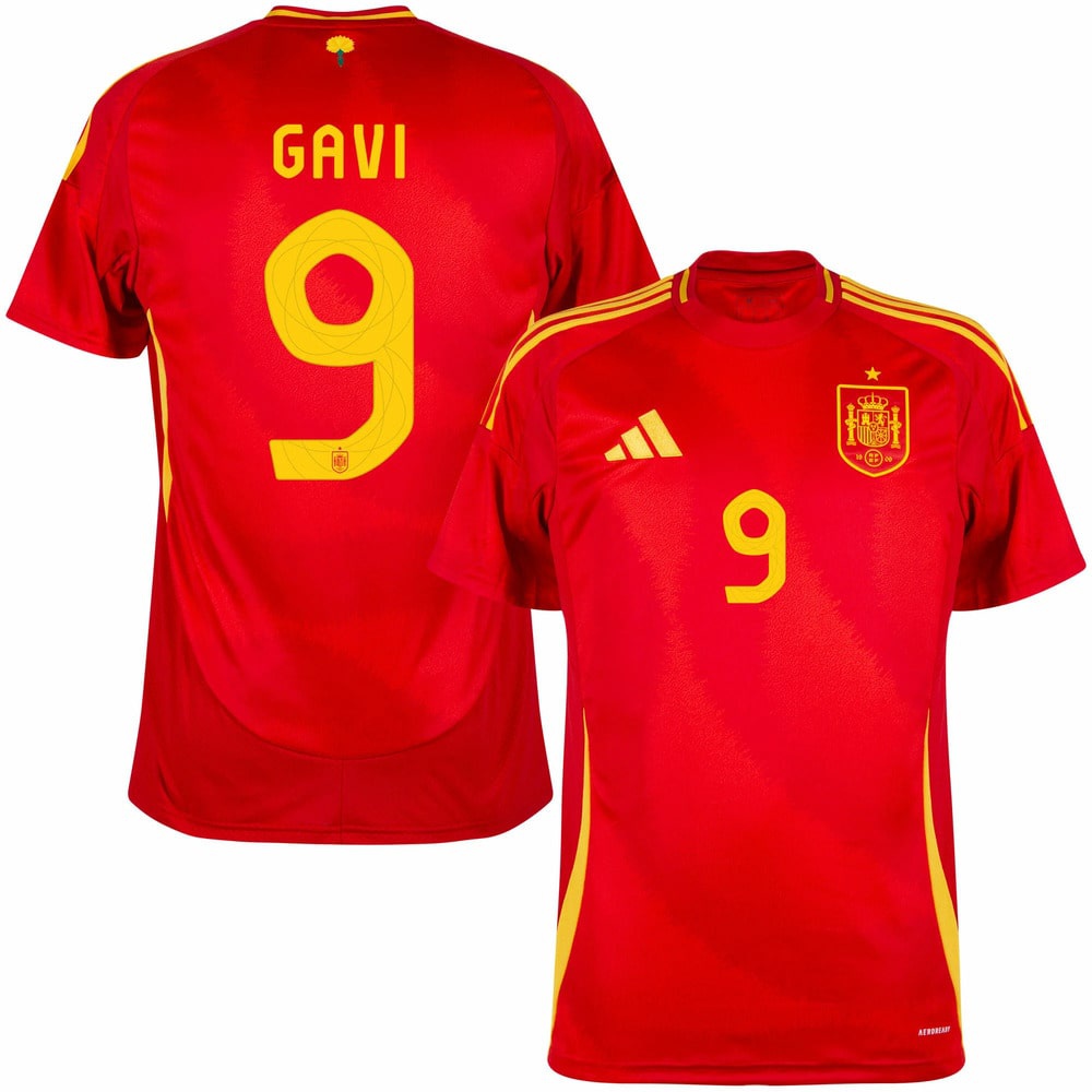 [JED] Spain Home Jersey 2024 2025 Gavi