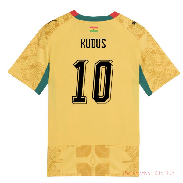 2026-2027 Ghana Away Shirt (Kids) (Kudus 10)