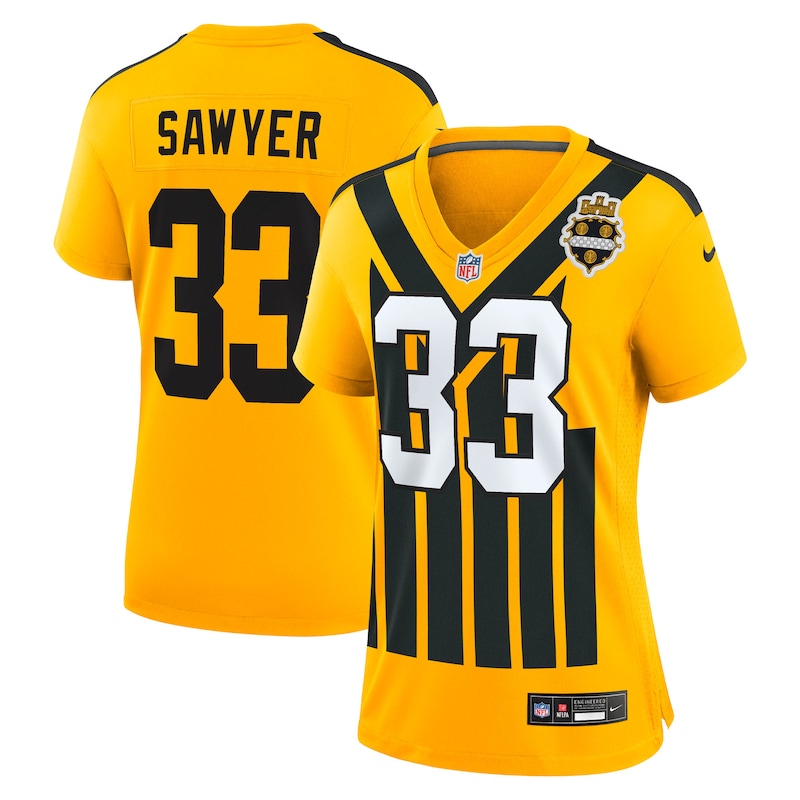 None Jack Sawyer PIT Steelers Stylish Genuine Jersey Game Day Wear