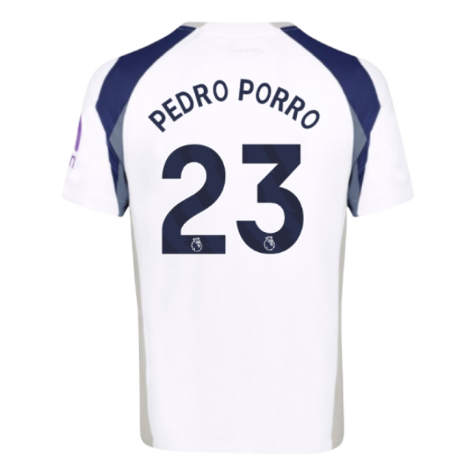 2025-2026 Tottenham Hotspur Home Top (Pedro Porro 23)
