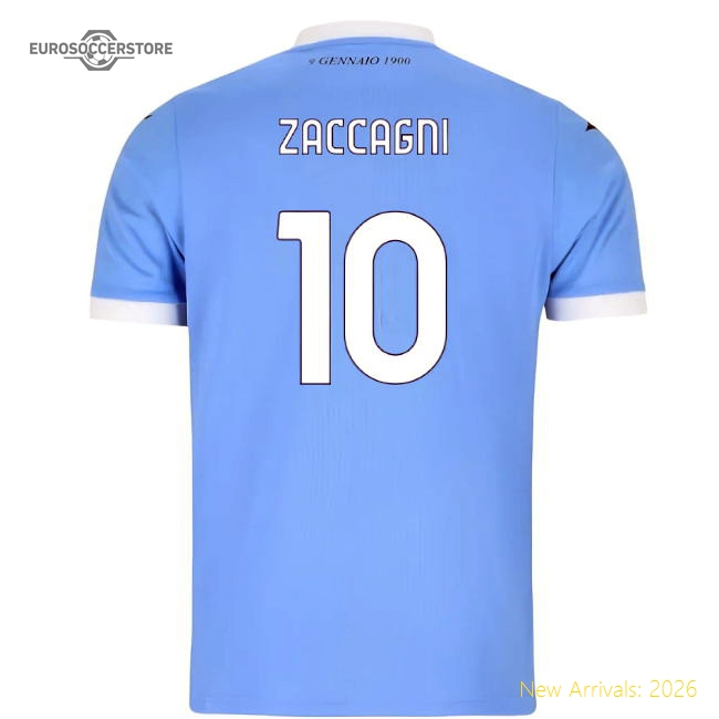Football Club Deluxe Zaccagni Home Jersey Soft Soft Four-way Stretch