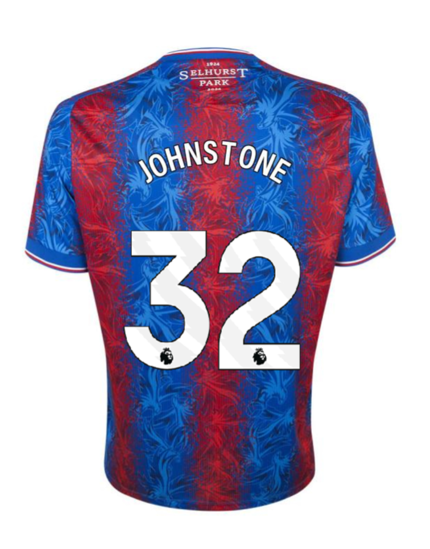 Crystal Palace 24-25 FA Cup Final JOHNSTONE Number 32 Jersey