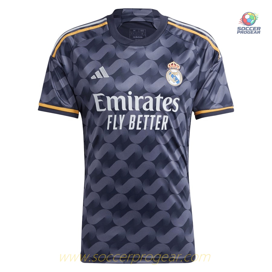Real Madrid Away Kids Edition Soccer Uniform Soccer Jersey 2023 2024 Bellingham