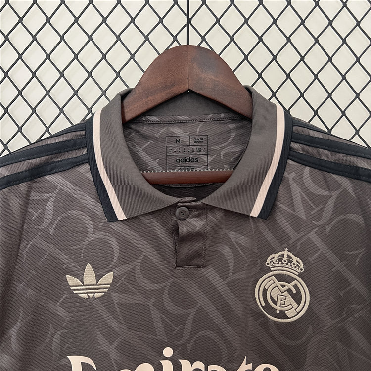 Premium High Performance Real Madrid 2425 Third Grey Shirt