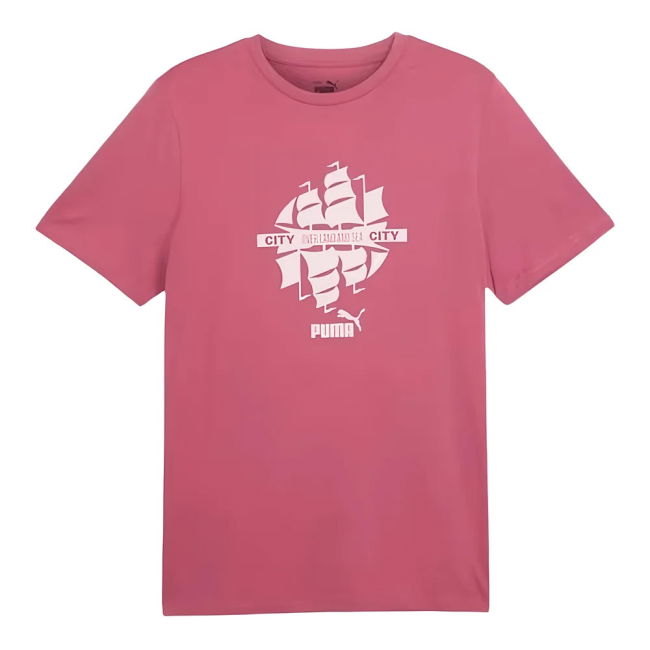2024-2025 Man City T-shirt (Dusty Orchid) | High Quality