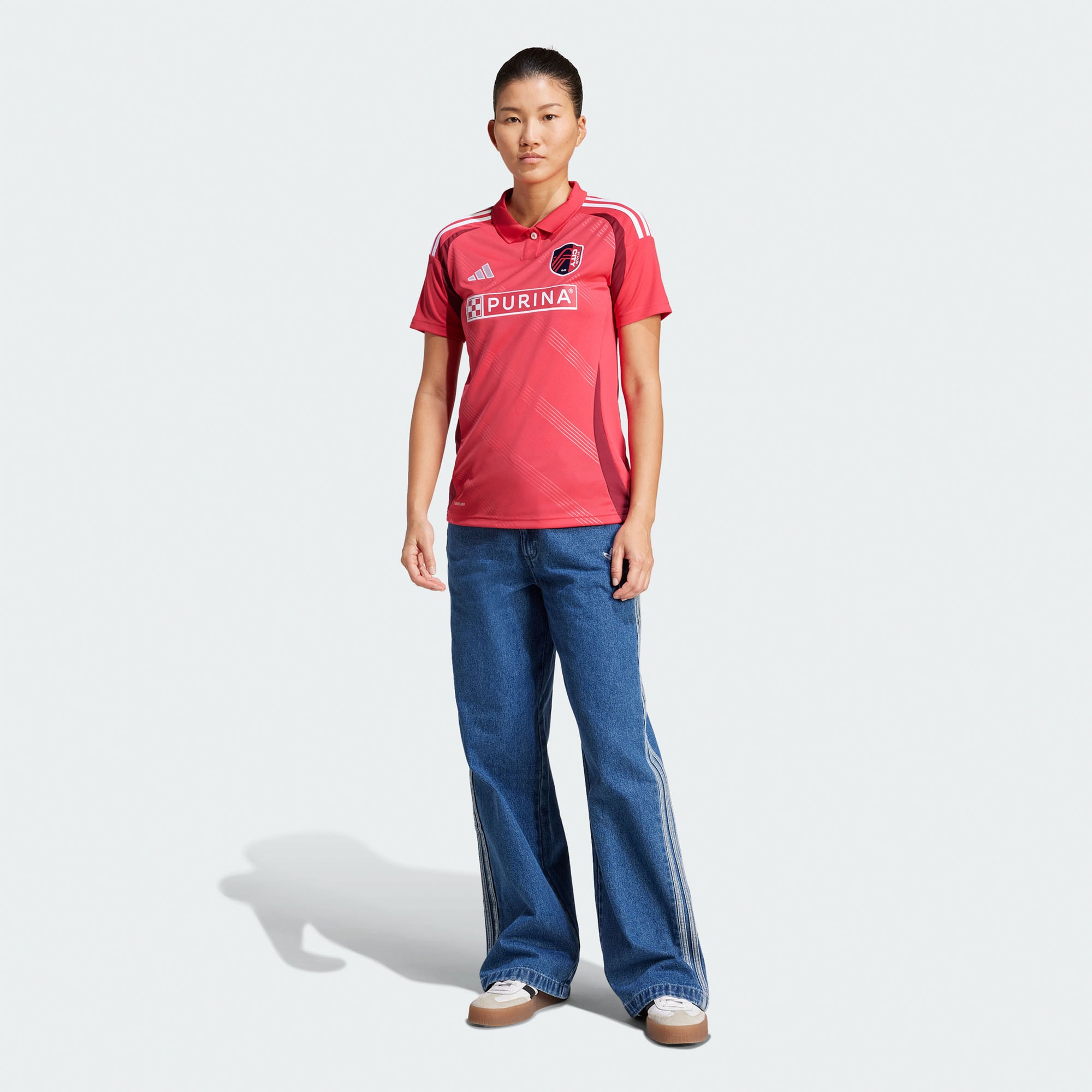 [JED] St. Louis City SC Women's 2025 Forever CITY Red Replica Jersey - Red