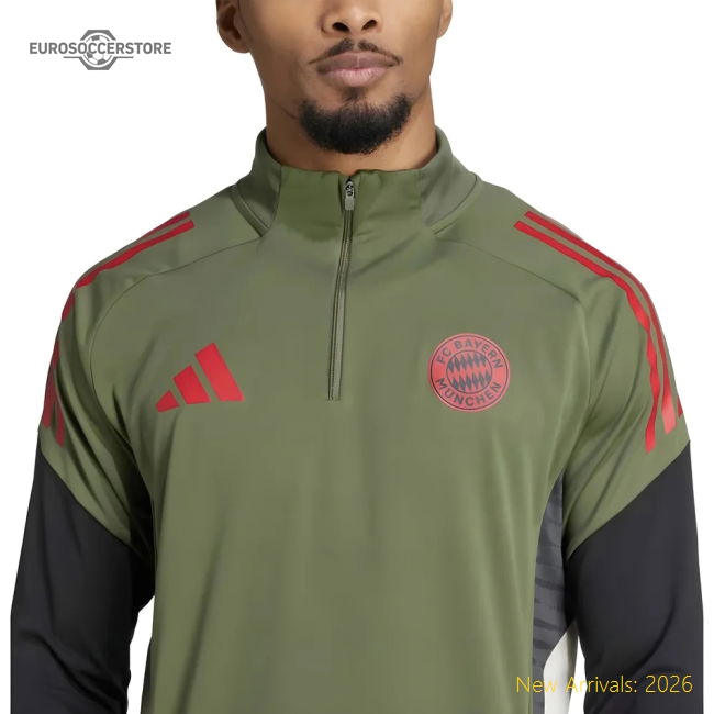 2025-2026 Bayern Munich Eu Training Top (base Green) - Economical