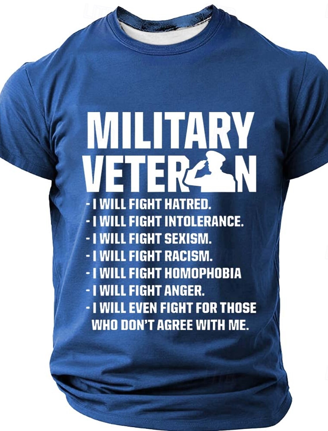 4th of July 2026 250th Memorial Day Men's Patriotic Patriot Graphic Veteran Crew Neck Short Sleeve T-Shirt Casual Outdoor