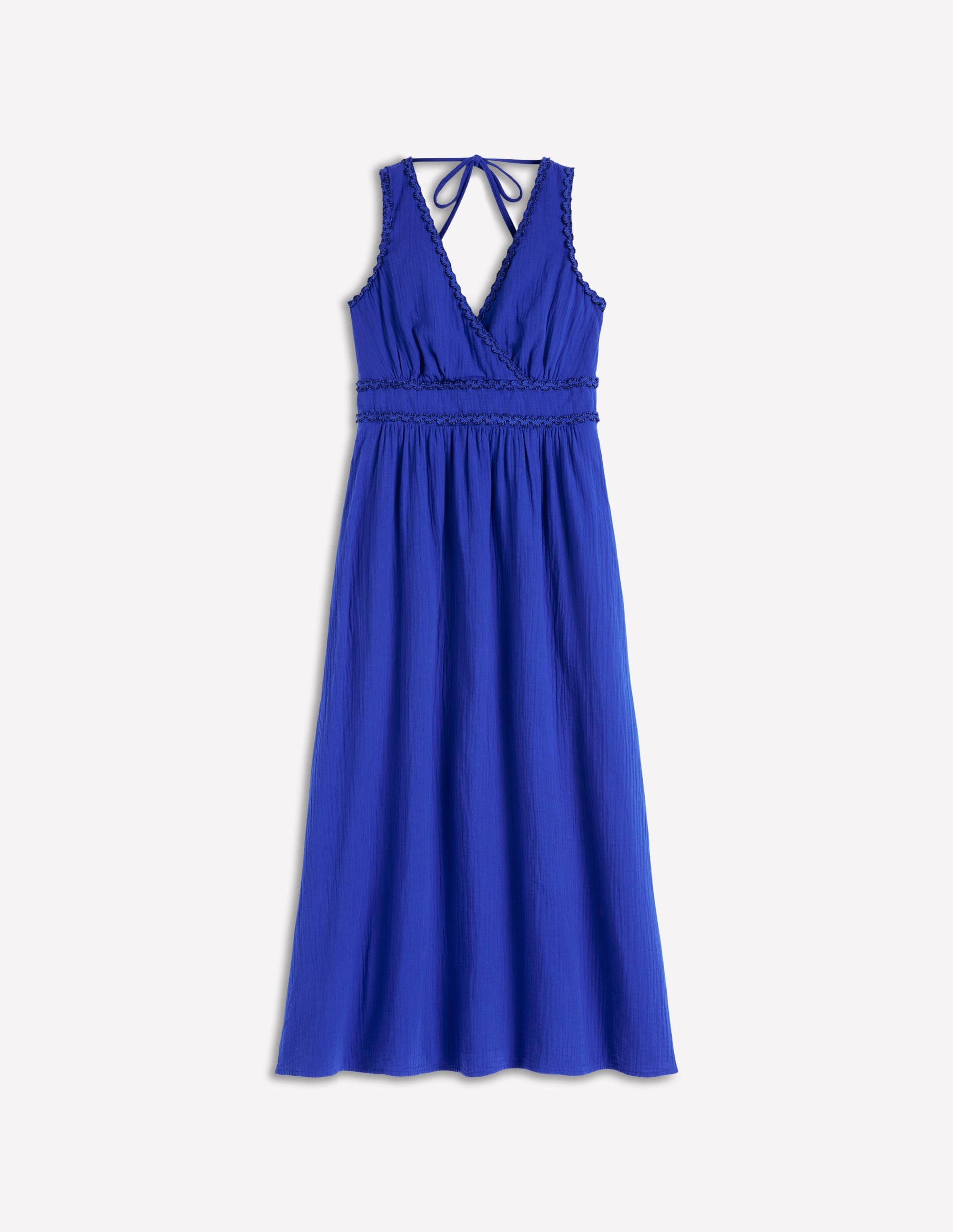 Lorna Trim Double Cloth Dress