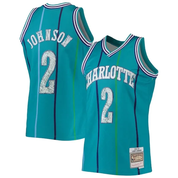 Larry Johnson CHA Swingman Jersey - top-tier NBA casual training