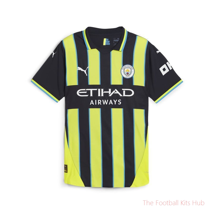 Manchester City Away Shirt 2024/25 Authentic