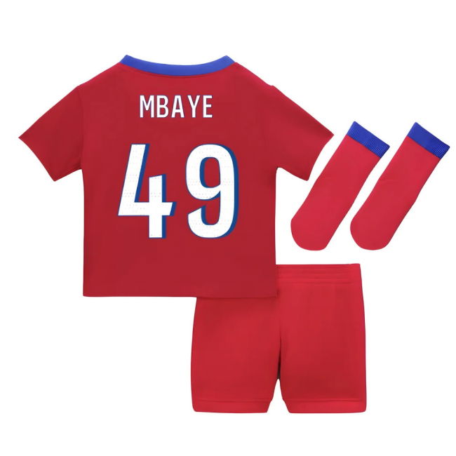 2025-2026 PSG Third Baby Kit (Mbaye 49)