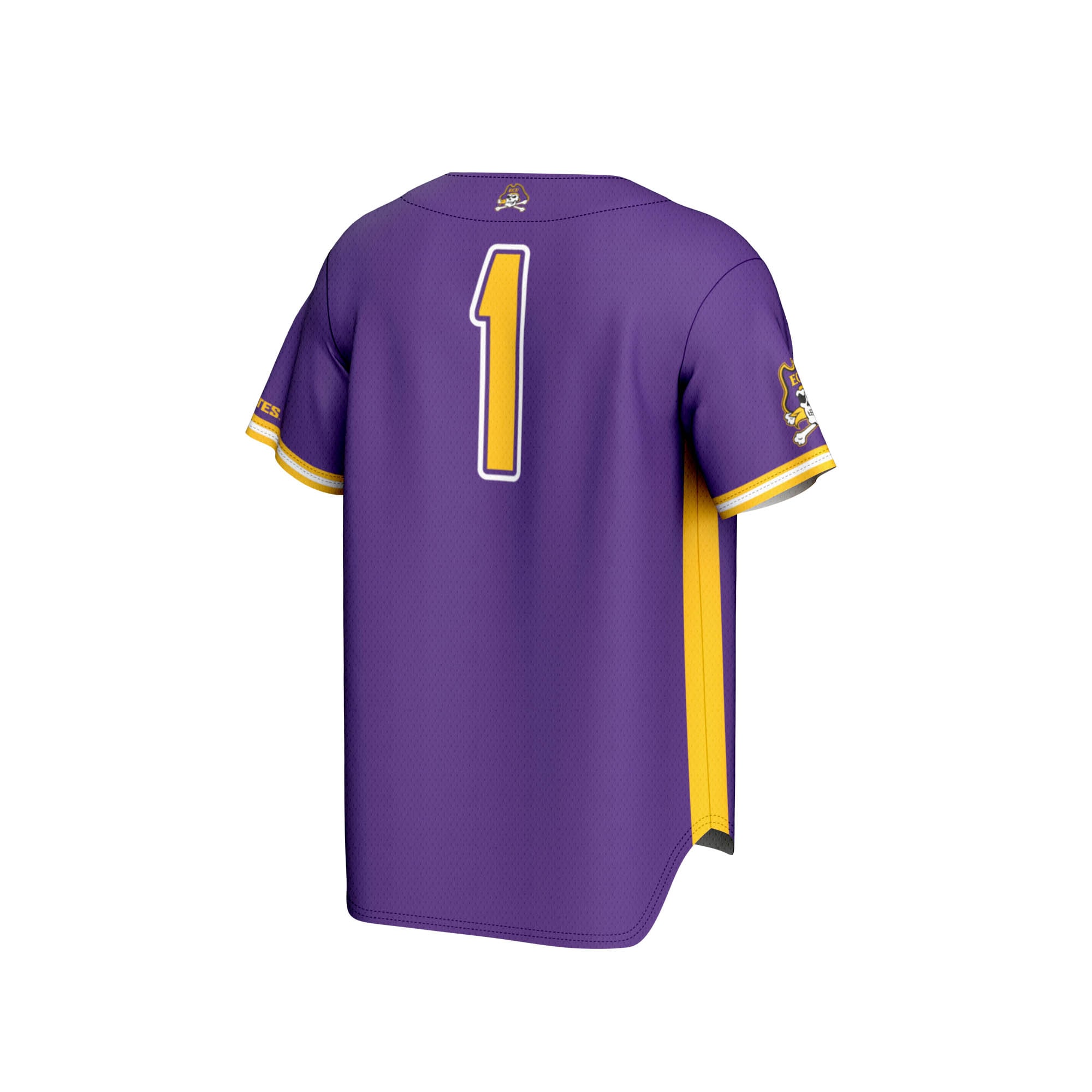 [NJP] ECU Pirates GameDay Greats Youth Lightweight Baseball Jersey - Purple